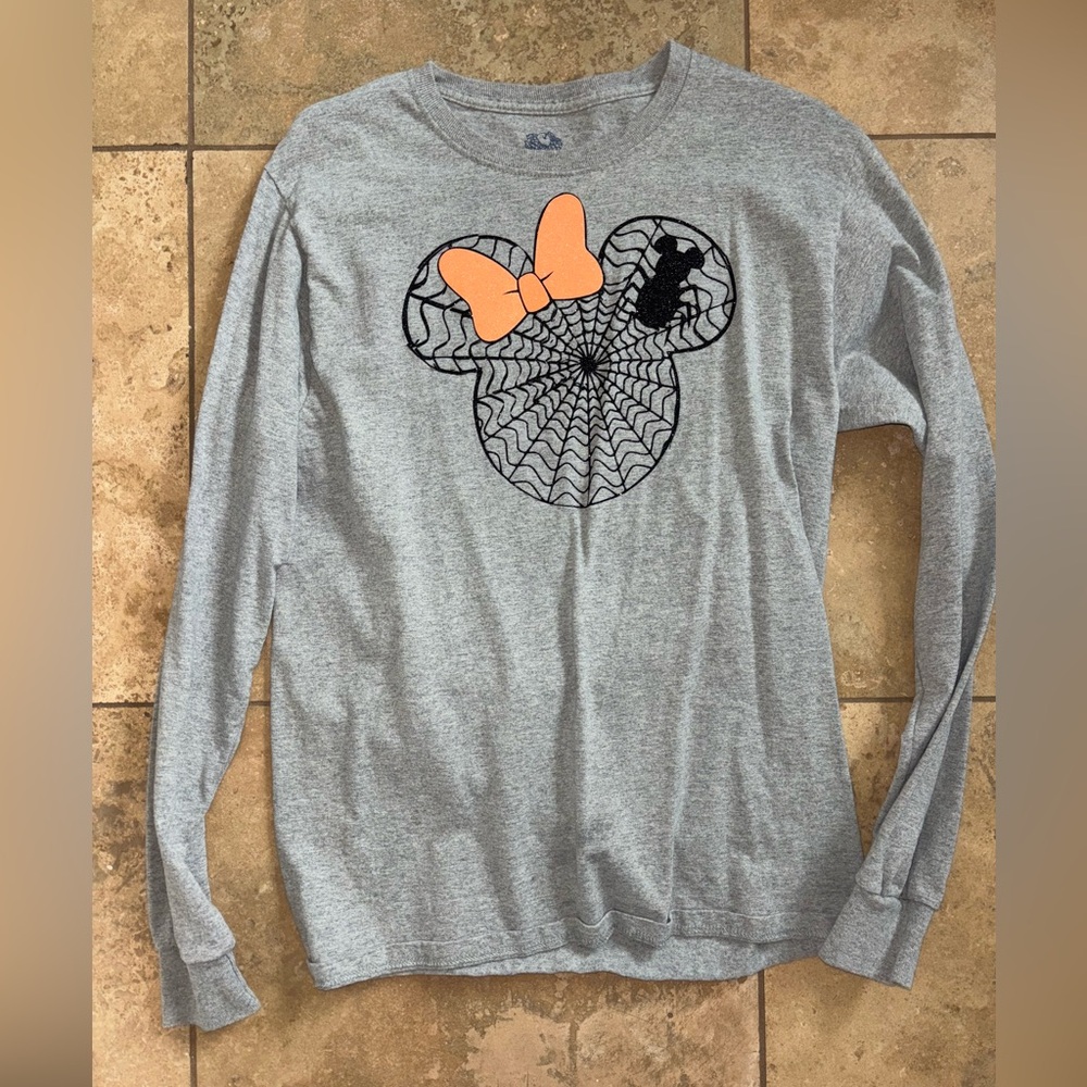 Handmade Halloween Minnie Shirt sz S